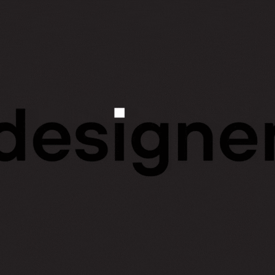 A banner with the word 'designer' as part of an article about finding the best graphic designer.