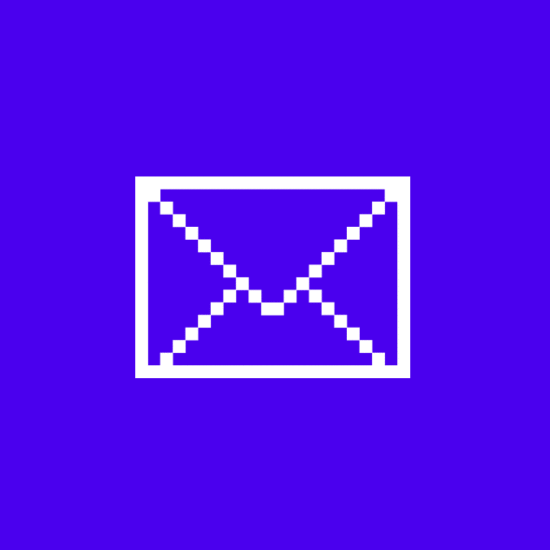 Graphic of an envelope to support an article about email marketing strategies.