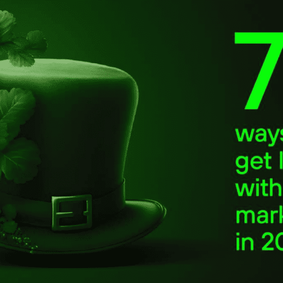 Marketing 7 Ways to Get Lucky Hunt & Hawk Sales & Marketing Blog Banner