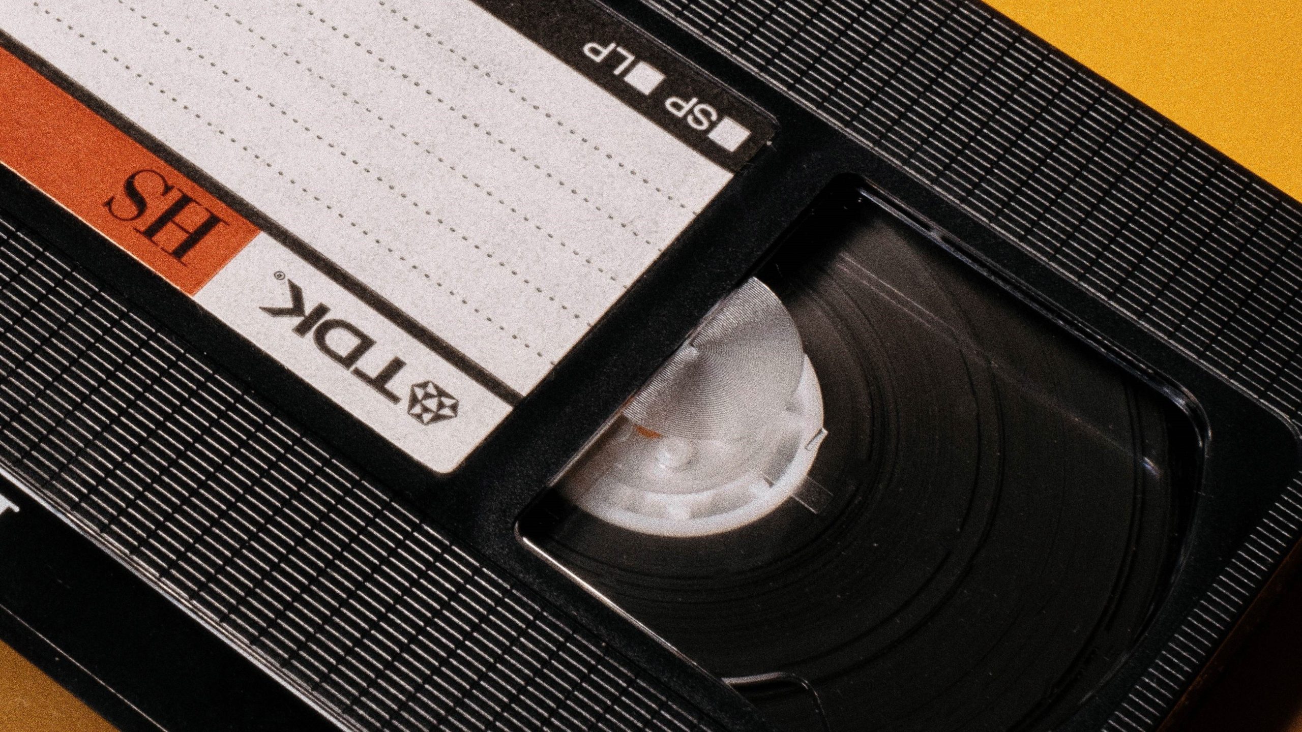 TDK-branded VHS tape.