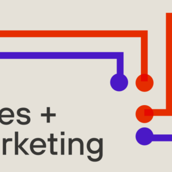 Graphic as part of an article about how to align sales and marketing