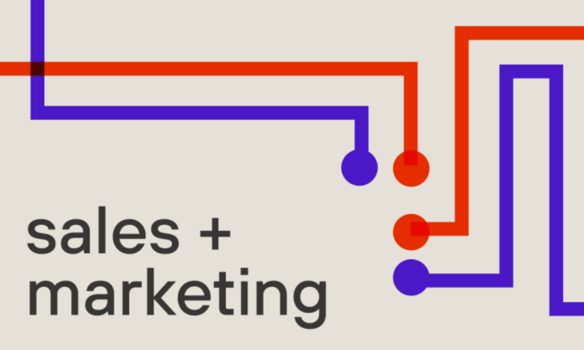Graphic as part of an article about how to align sales and marketing