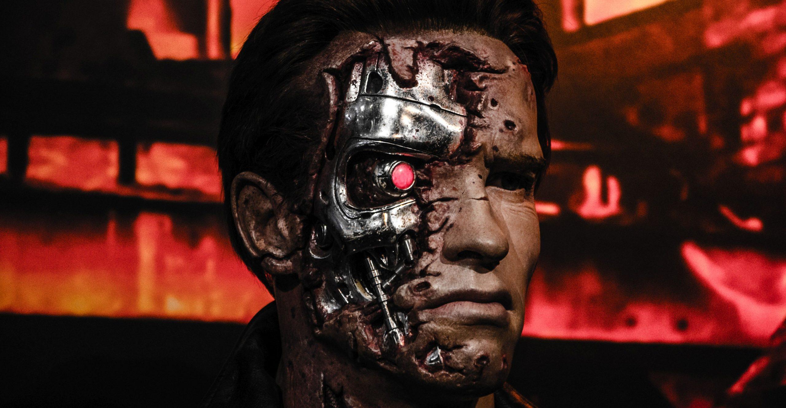 The Terminator in Madame Tussaud in London.
