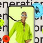 Colourful graphic with various icons as part of an article about Gen Z marketing.