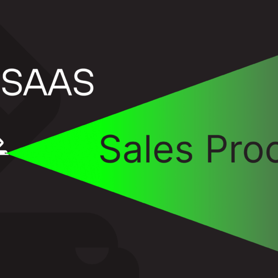 An image depicting a funnel as part of an article about the B2B SaaS Sales Process.
