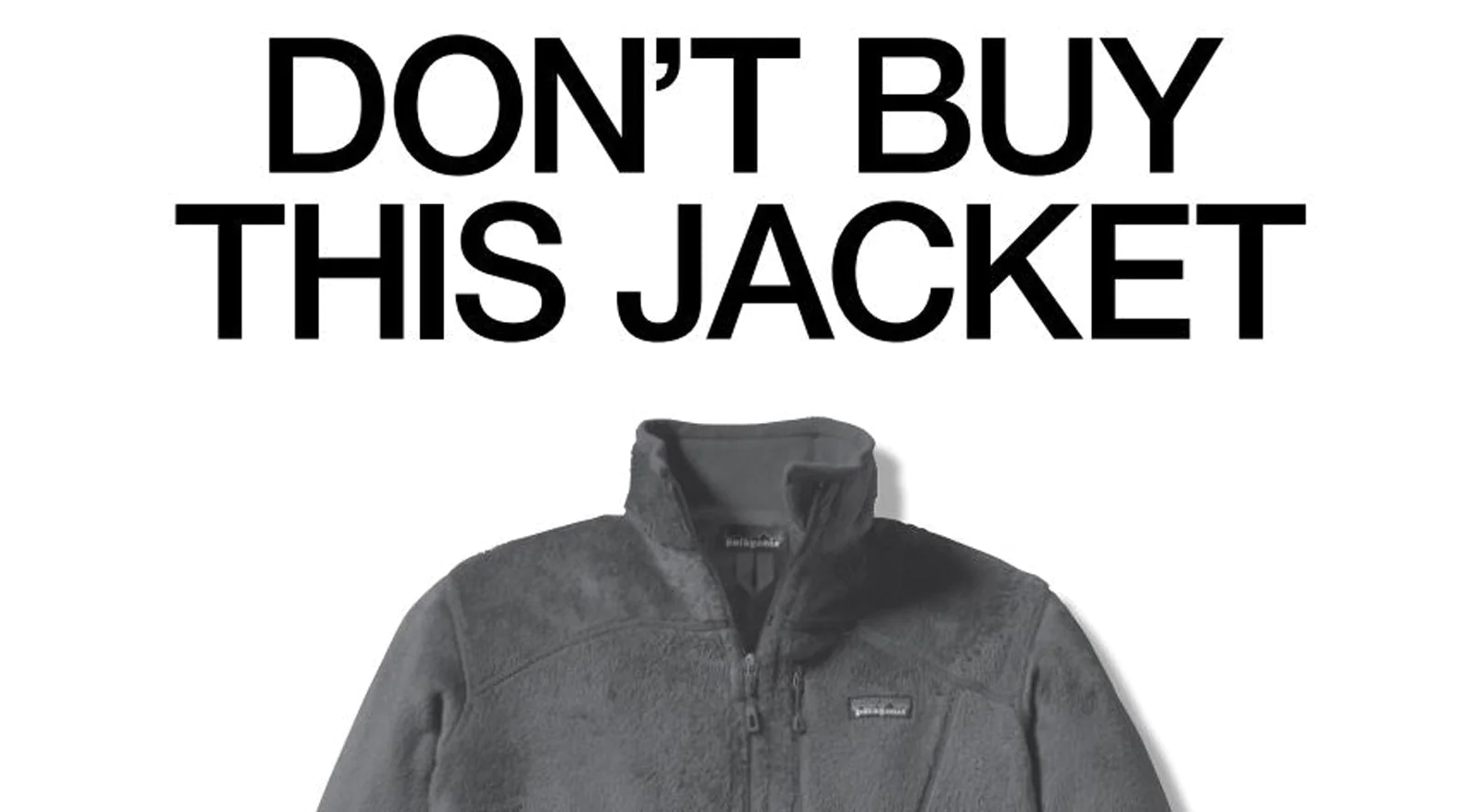 A Patagonia jacket, illustrating how sustainability will be one of the key marketing trends in 2024.