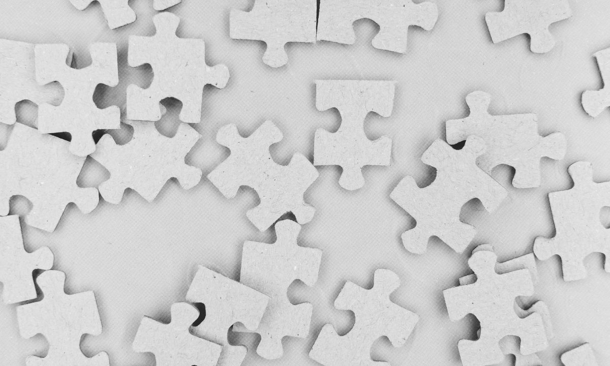 An image of puzzle pieces, as part of the article: What does a branding agency do?