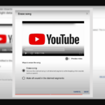 The new YouTube eraser tool allows users to 'silence' copyrighted songs.