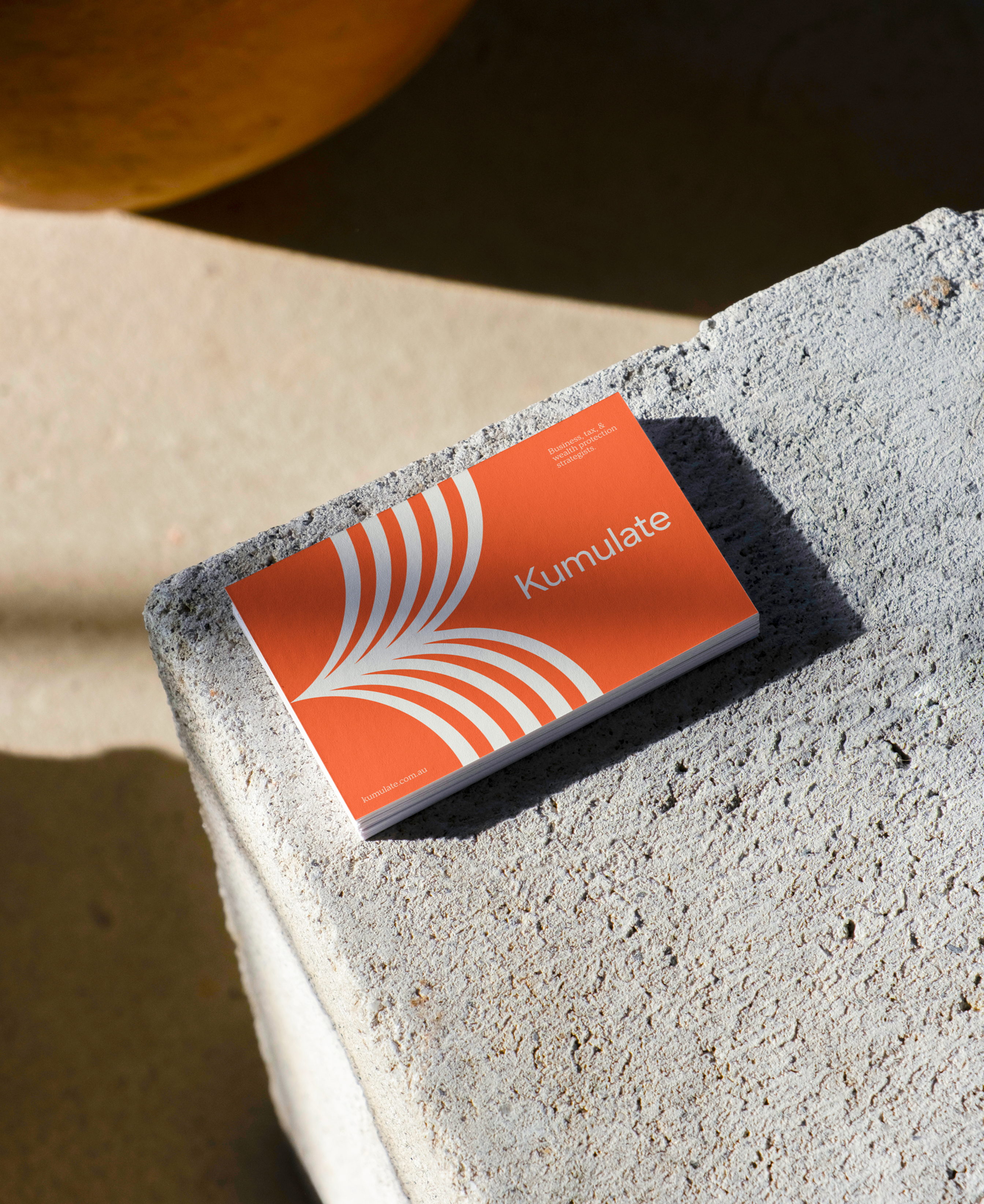 Kumulate Calling Cards Mock Up Hunt + Hawk